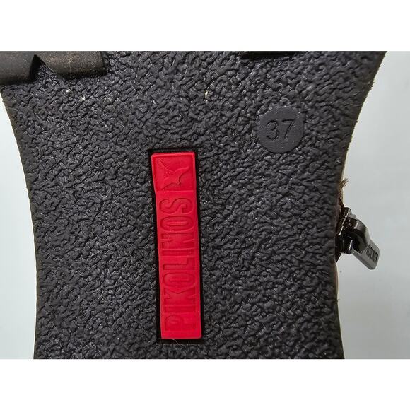 Pikolinos Brown Leather Ankle Boot San Sebastian Bootie Women's 37 EU 6.5 US - Picture 10 of 10